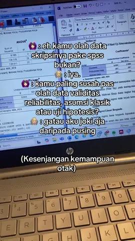 haha siapa yang gini juga☝🏻😭 #fypage #fypppppppppppppp #mahasiswaakhir #bimbinganspss #spss26 #olahdataspss #jokispsspurwokerto #olahdataskripsi #olahdatamurah #olahdatapurwokerto 
