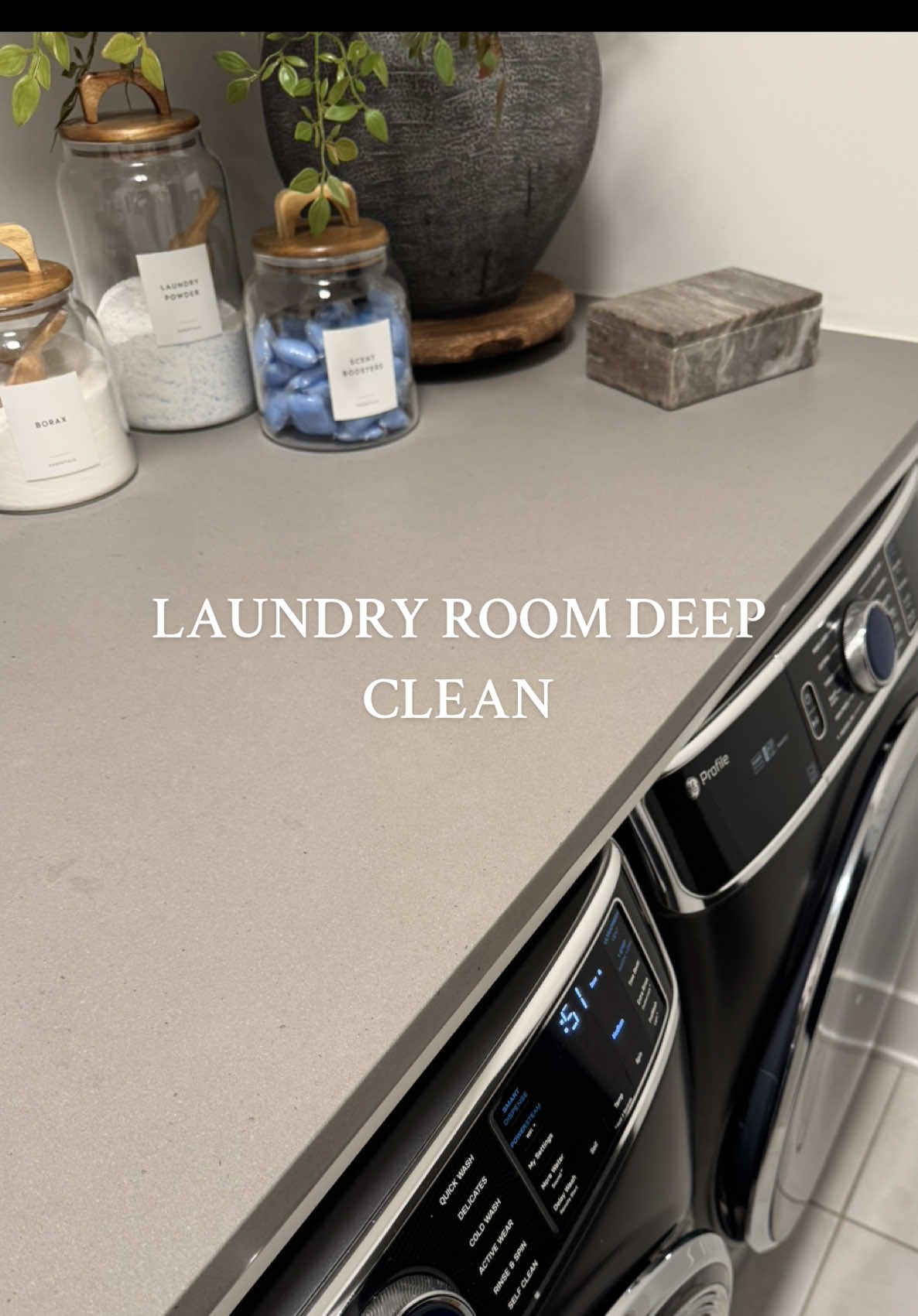 Spring felt like the perfect excuse to reset & deep clean this space. My @O-Cedar Flex & Catch Duster and H2prO Flat Mop came in clutch for the floors & baseboards. Available now 🫧🌀🧺 #ocedarpartner #ocedarcleansquad #laundryroomcleaning #deepclean #springcleaning #momlife #organizedhome #H2prOClean