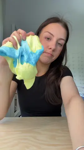 mixing two slime together #fyp #tiktok #slime 