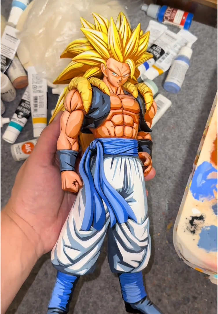 Super Saiyan 3 Gogeta who has never appeared in the anime or manga. #dragonballz #goku #gogeta 