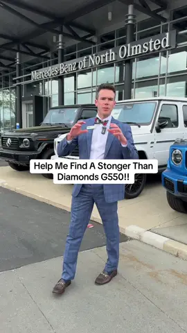 I need your help! If you have a Stronger Than Diamonds Edition G550, or can point me to one, we have a client who is ready to buy! #mercedes #g550 #diamonds #cardealership 