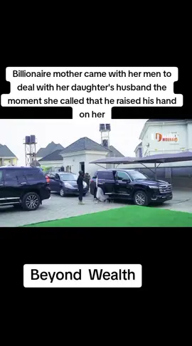 Billionaire mother came with her men to deal with her daughter's husband the moment she called that he raised his hand on her#beyondwealth #viral #nollywoodmovies 