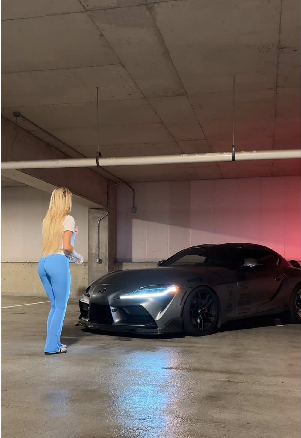 hard launch #fypシ #cargirl #cargirlsoftikok #supra 