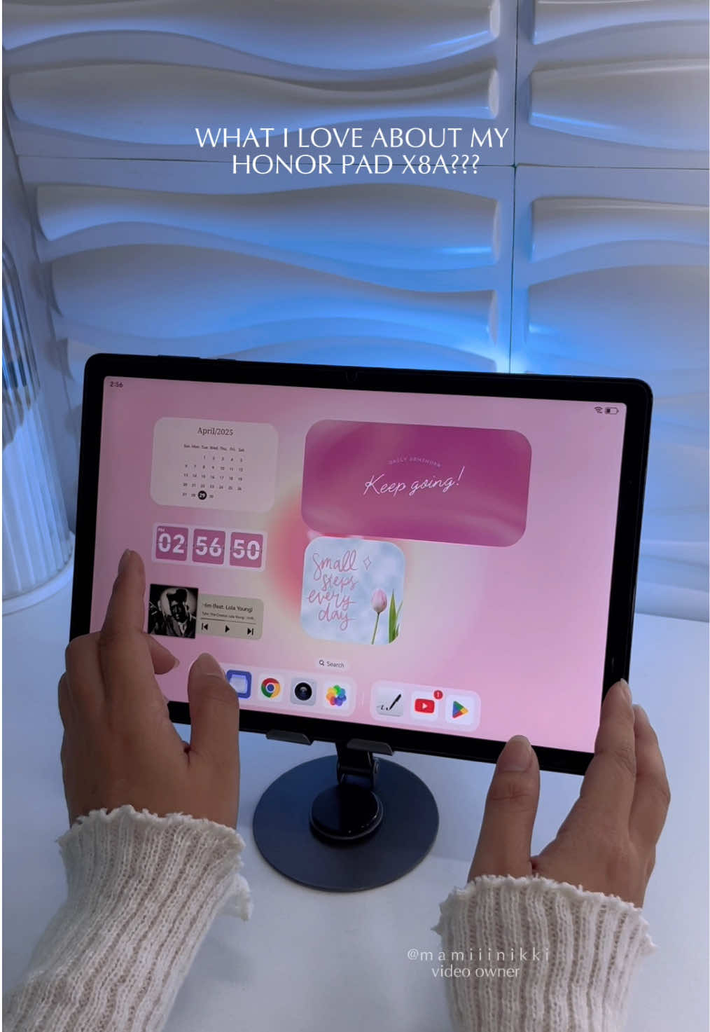 What I love about my Honor pad x8a??✨ #honorpadx8a #honor #honorphilippines #tabletrecommendation #tabletforkids #tabletforstudent #ipad @HONOR Philippines 