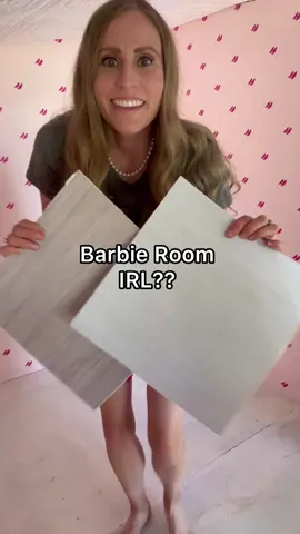 The Barbie room of my daughter's dreams!! With just a few DIY's my daughter can play and let her imagination run wild! Dream BIG, little girl, dream big! #barbieworld #playroominspo #playroom #barbietiktok