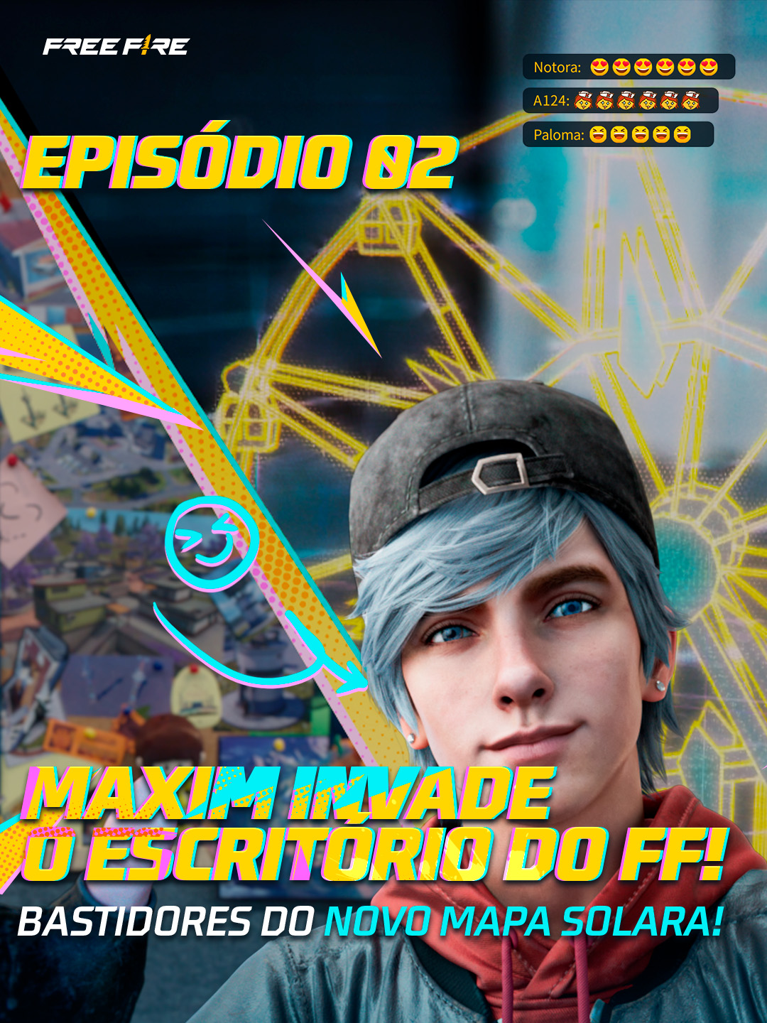 Os trilhos vão voltar? Sim, é real! Maxin descobriu em primeira mão que o novo mapa do Frifas, Solara, vai trazer trilhos de volta, dessa vez permanentes e espalhados pra todo lado! #FreeFire #FreeFireBrasil #Solara #Maxin #NovoMapaFF