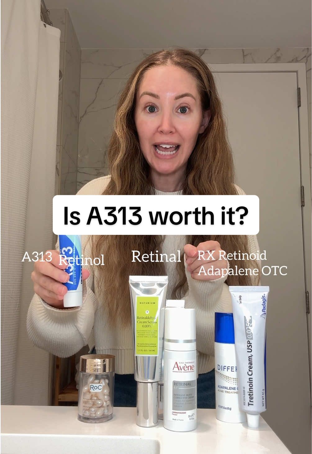 If you love it, great! But these are the facts 🫶🏻 . #a313 #retinol #retinal #retinoid #retinoicacid #skin #skincare #skincareedu #skincareeducation #skinhealth #healthyskin #retinolserum #skinfacts #skincaredebunking #viral #viralvideos 
