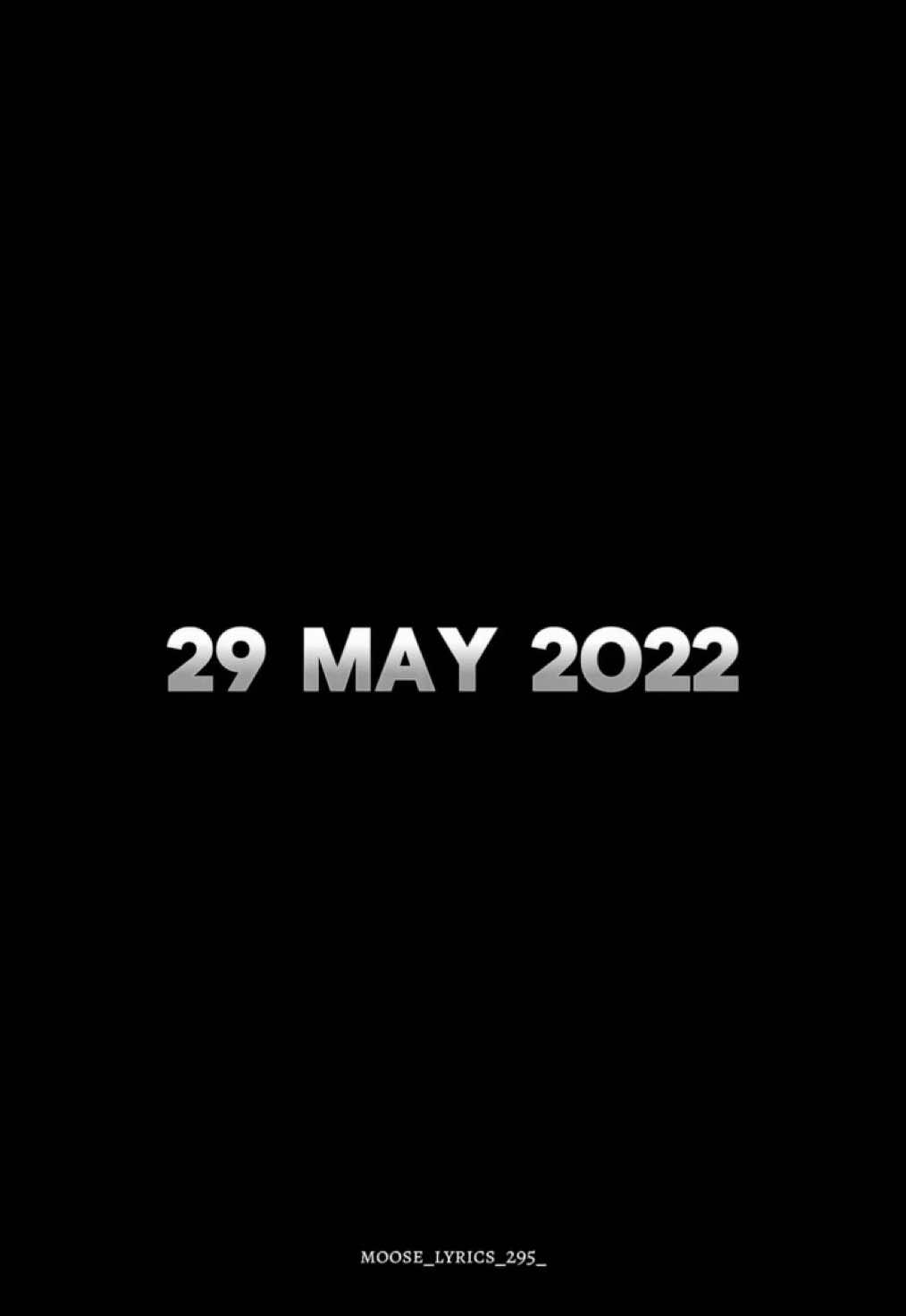 29/5 SOON 😭💔#justicsidhumusewala #sidhumoosewala #com