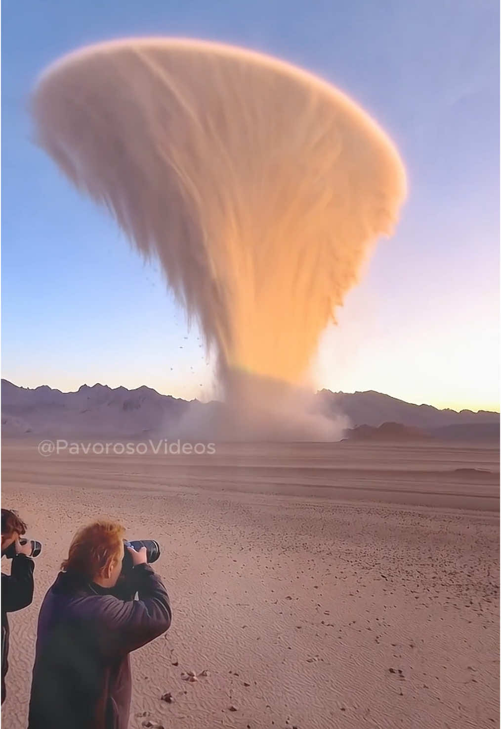 que fenômeno é esse? #viral #natureza #amazing #desert #foryoupage 