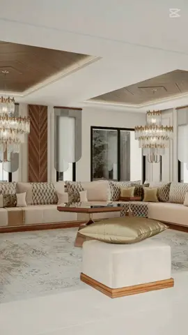 Salon Marocain ✨#design #designer #immobilier #3dsmax #interiordesign #salonmarocain 