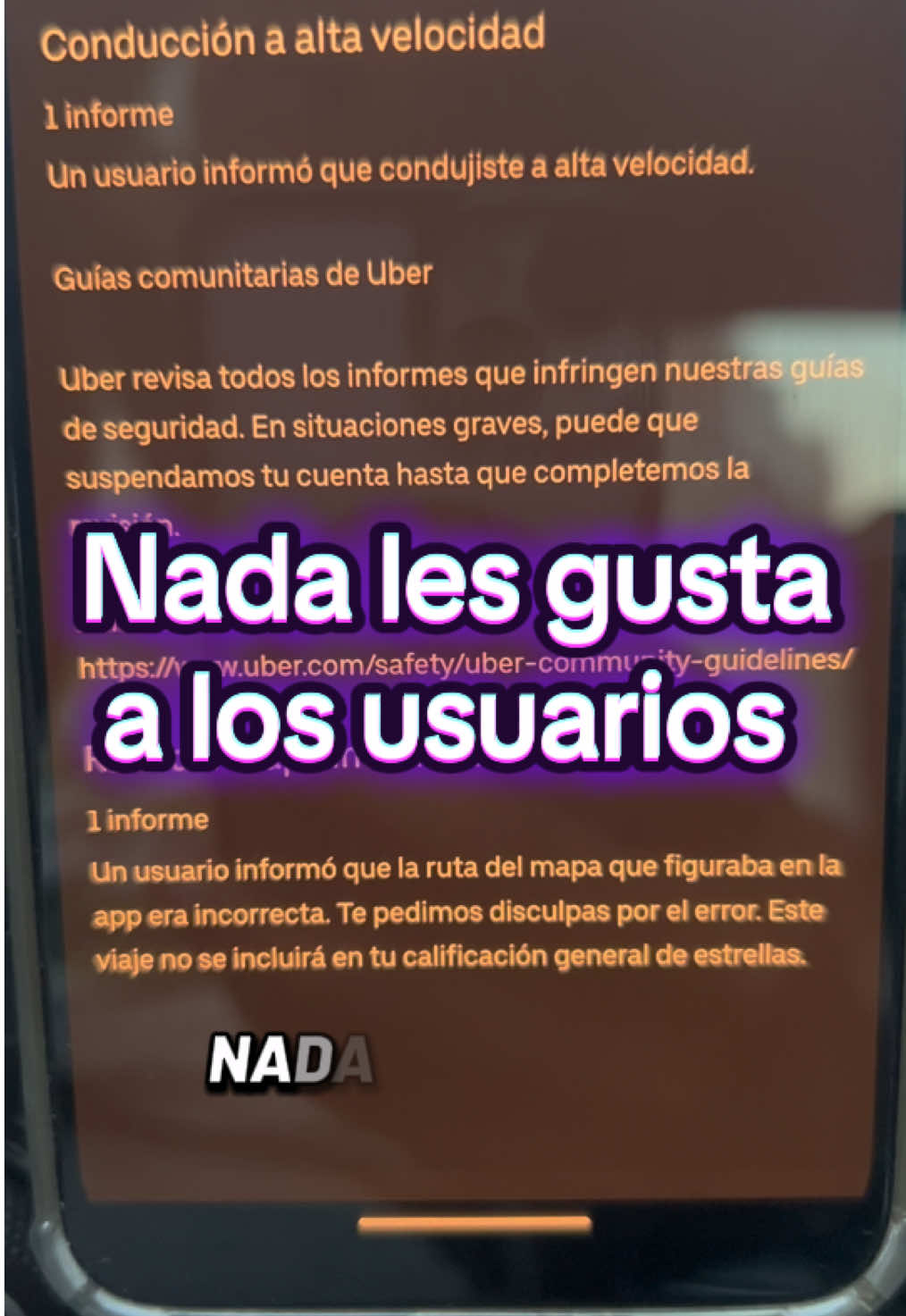 #malaconduccion #usuarios #plataformasdigitales #regresoaclases #no_regales_tu_trabajo #uber 