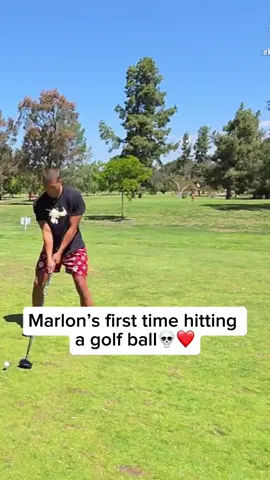 Marlon’s first time golfing #twitch #fypシ゚viral #clip #clips #trending #viral #lacy #marlon #golfing 
