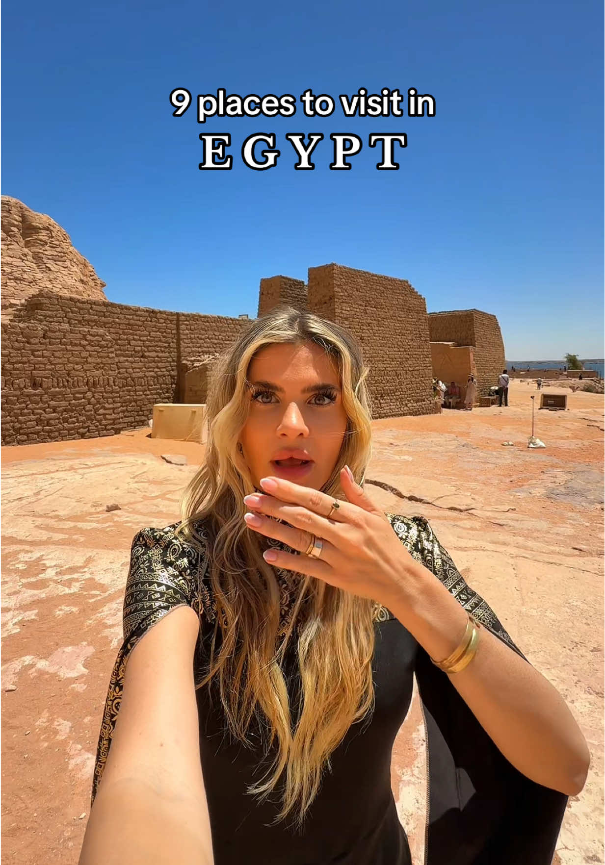 Save this reel for your Egypt trip 🇪🇬 All around magical Egypt ❤️ Locations ⬇️ 1. Abu Simbel, Aswan 2. Karnak Temple, Luxor 3. Hot air balloon, Luxor 4. Great Pyramids of Giza 5. Desert, Siwa Oasis 6. Step Pyarmid of Djoser, Saqqara 7. Salt Lakes, Siwa Oasis 8. Philae Temple, Aswan 9. Hatschepsut Temple, Luxor Whether you’re into archaeology, culture, or simply want to witness one of the most iconic destinations on Earth I can highly recommend traveling around Egypt.  If Egypt’s on your bucket list, this is your sign! ✨follow @jessmelu for more travel inspiration, unique hotels, and lifestyle tips ✨      © Copyrighted content – no reposts allowed without prior permission  #egypt #egyptian #travel #مصر🇪🇬 