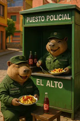Paquito Capibarito 2.0 #lapaz #elalto #bolivia #brainrot #viralbolivia🇧🇴 #lacejaelalto #felcc #evacopa #salchipapa #policiaboliviana