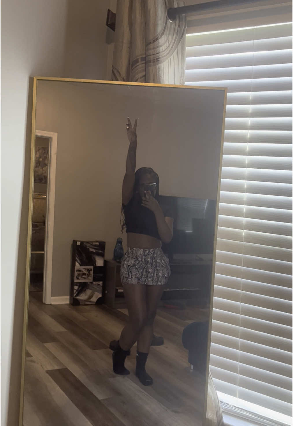 Am I the only one getting summer ready #fyp #trending #jojoans #skort #skirts 