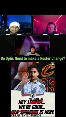 It has been confirmed that optic will be sticking with the same roster, is that the right decision? #optic #optictexas #greenwall #rosterchange #skyz #mercules #sib #cdl #callofdutyleague #podcastclips #fyp #foryou #esports 