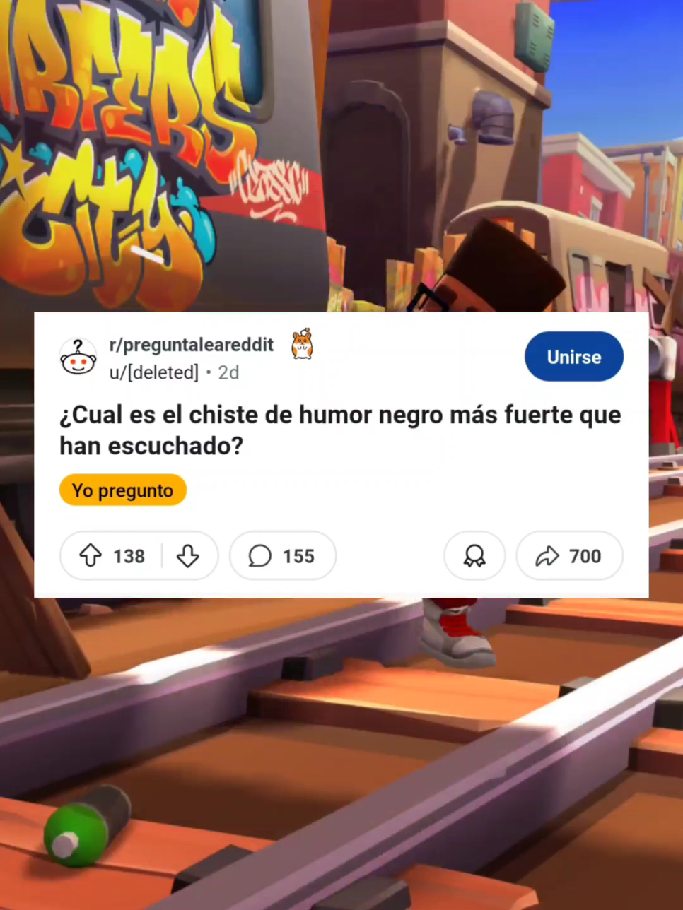 ¿Cuál es el chiste de humor negro más fuerte que han escuchado? (los más fuertes escondidos al final) #humornegro #redditespañol #reddit_tiktok #redditreadings #redditposts 