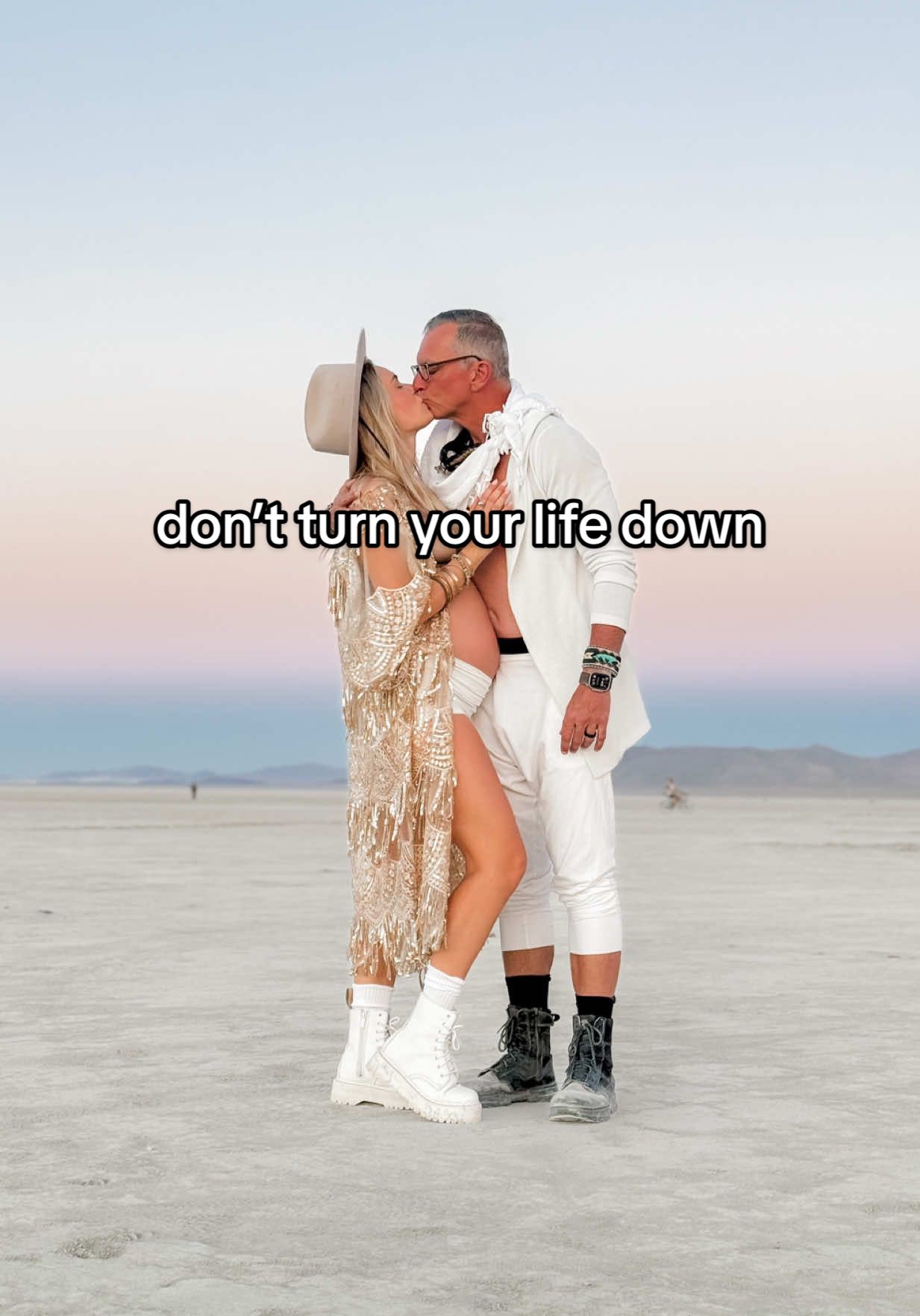 Don’t turn your life down #burningman #parentingtips #adventure #travelwithbaby #pregnant #family #viralvideo 