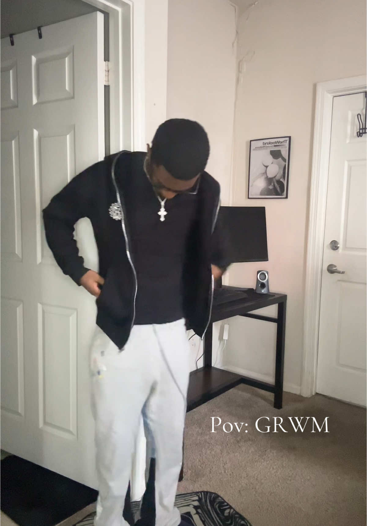 Grwm no haircut edition 🧍🏾‍♂️@Mixed Emotion #fly #fyp #viral #streetwear 