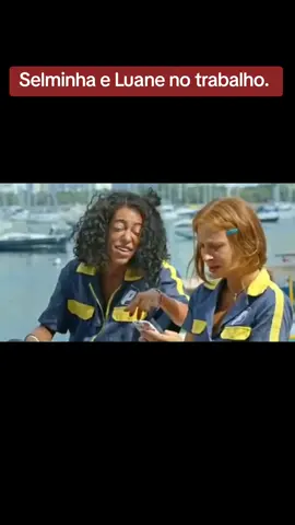 Selminha e Luane no trabalho. #toryca 