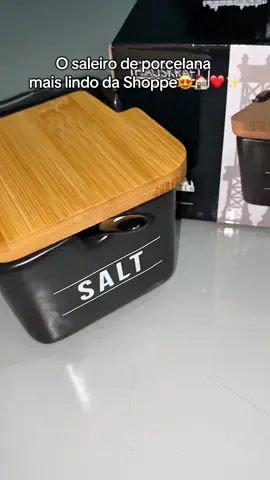 Apaixonada nesse saleiro😍❤️🏠 #comprinhasshopee #shopee #enxovaldecasanova #casanova #cozinha #fyp #foryoupage #saleiroporcelana #saleiro #comprinhas #casamento #noiva #noivado #donadecasa #comprinhasparacasa 