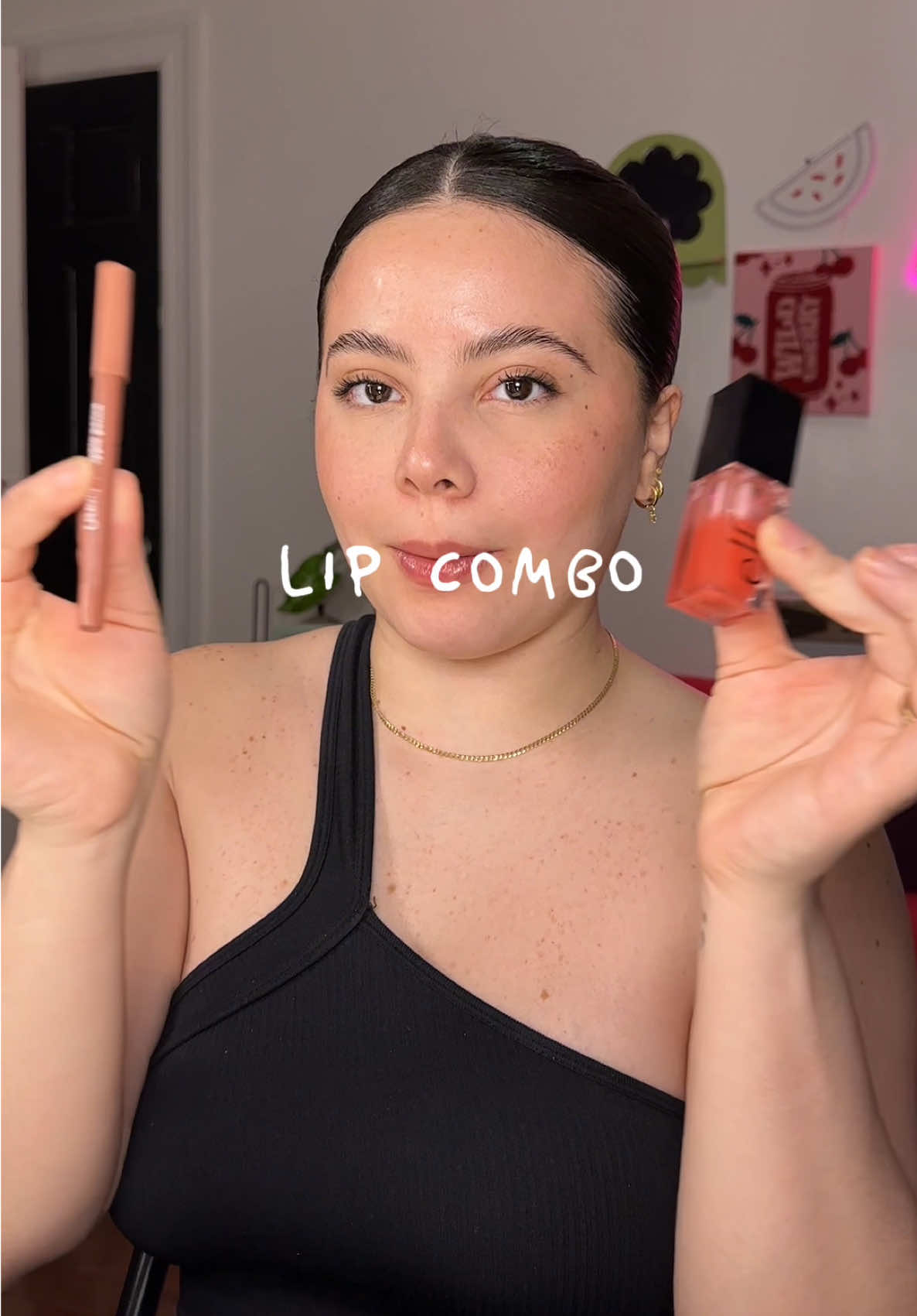 Replying to @Annjanet 🌺 your wish is my command🧞‍♀️ #lipcombo #elfcosmetics #colourpopcosmetics #lipoil #lipliner #makeup 