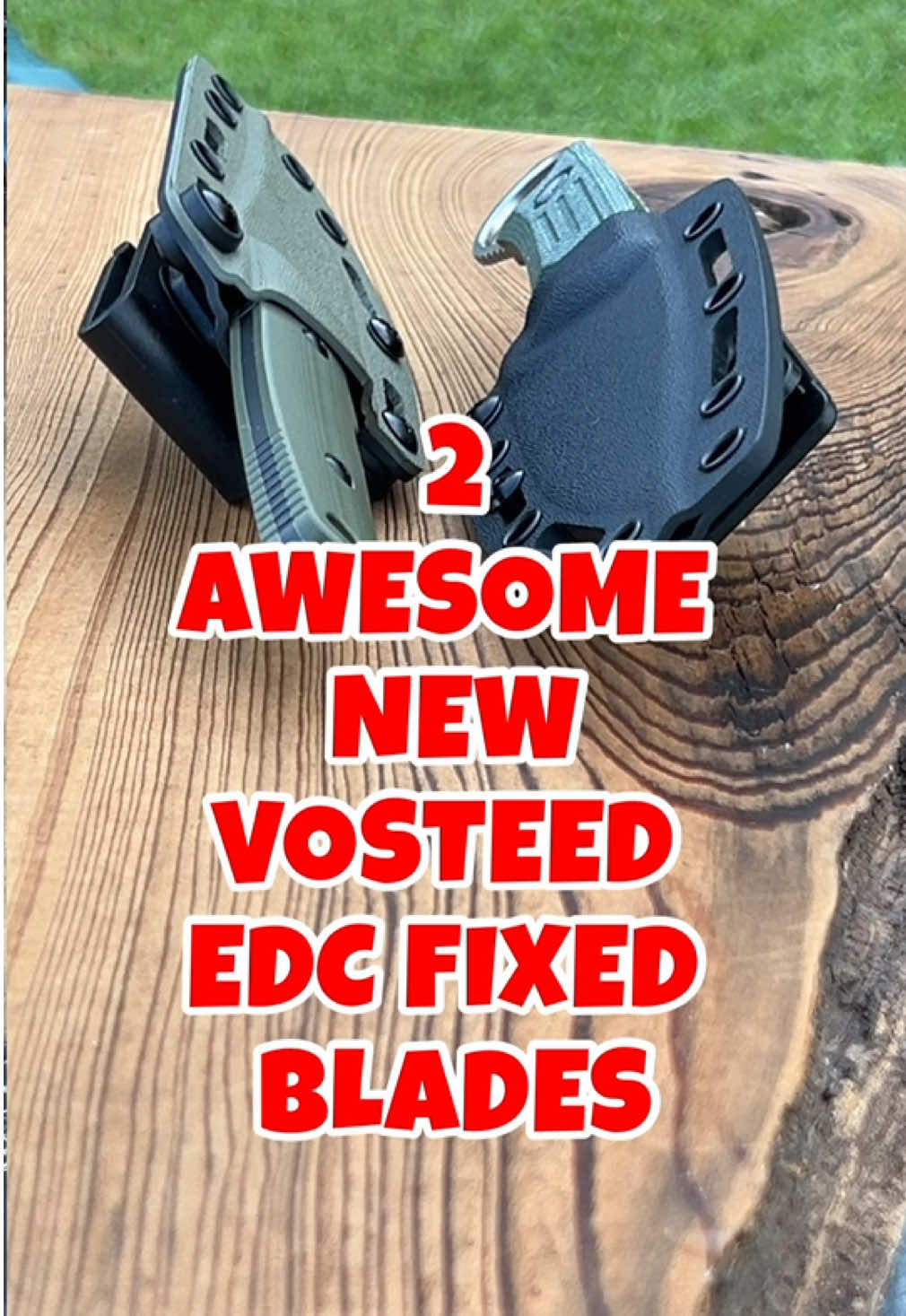 2 Awesome New Vosteed EDC Fixed Blades! #stassa  #stassa23 #knife #knives #edcknife #everydaycarry #pocketknife #knifecollector #tactical #edcgear #edc #edcfixedblade #fixedblade 