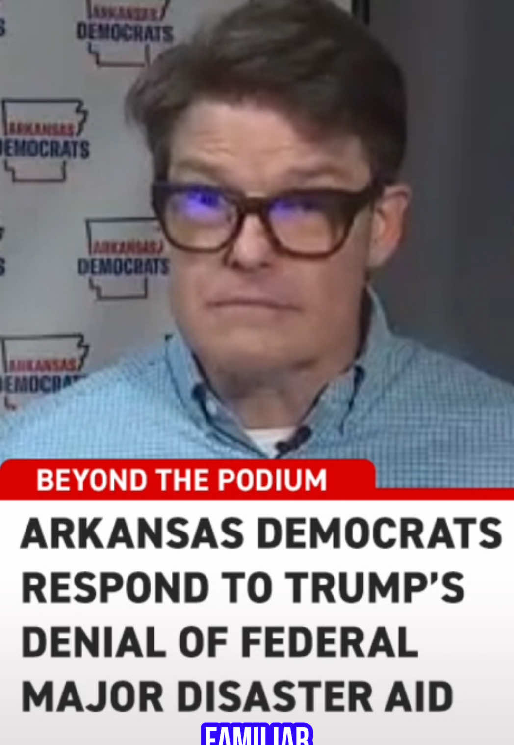 IN THE NEWS: Arkansas Democrats discuss Trump’s FAILURE to perform a basic & critical function of the government— providing disaster relief to Americans devastated by severe weather events. From @TheDPAChair Grant Tennille: “[The Trump administration] said they were going to root out waste, fraud, and abuse. In which of those 3 categories does recovery assistance to Cave City fall?” Here’s the thing: if Trump will abandon the Arkansans suffering in Cave City, have no doubt that he’ll leave you behind too.  Truly, nothing sums up Trump’s first 100 days better than this… Arkansas deserves better.