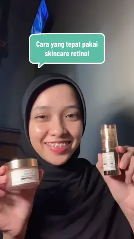 Urutan skincare retinol yang benar untuk pemula #skintific #retinolskincare #retinoltips #creatorsearchinsights #retinol 