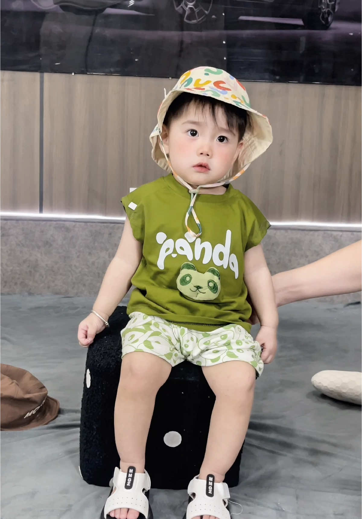 Bộ balo siêu mát cho bé vào mùa hè đây ạ.  chất côtton co giãn thấm hút tốt bé vui đùa thoải máii #giadinhbap🌽 #dobochobeyeu #dohechobe 