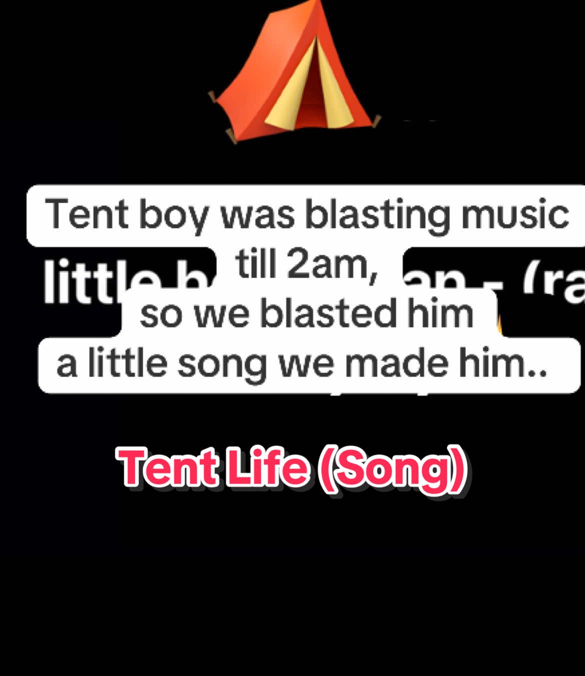 New song release 💿🎧 I feel like we need an album  #tentboy #crazyneighbor #song #update 