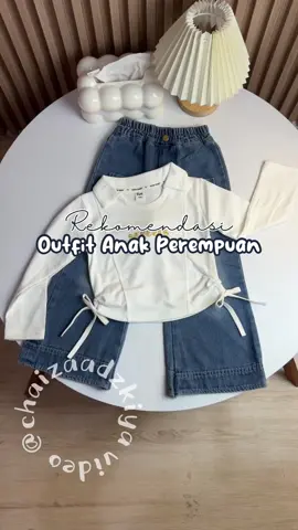 Rekomendasi ootd anak kece poll buat jalan-jalan😍 #ootdanak #outfitanak #celanajeansanak #bajuanak #fashionanak #setelananak #onesetanak 