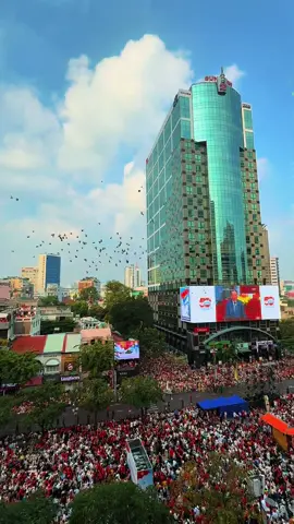 Bồ câu tung cánh #kyniem50namthongnhatdatnuoc #viralvideo #viraltiktok #phodibo #a50 #30thang04 #bocau 