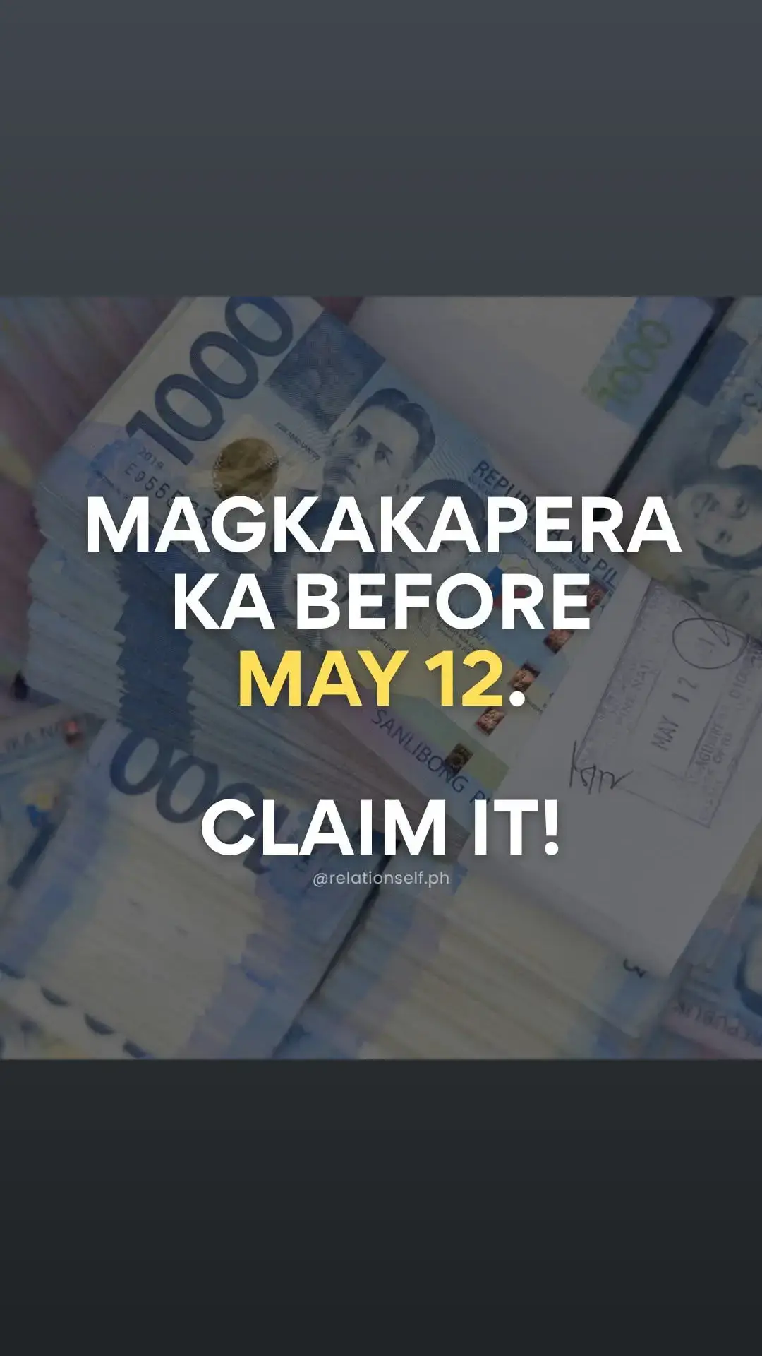 magkakapera ka bago mag may 12 😅