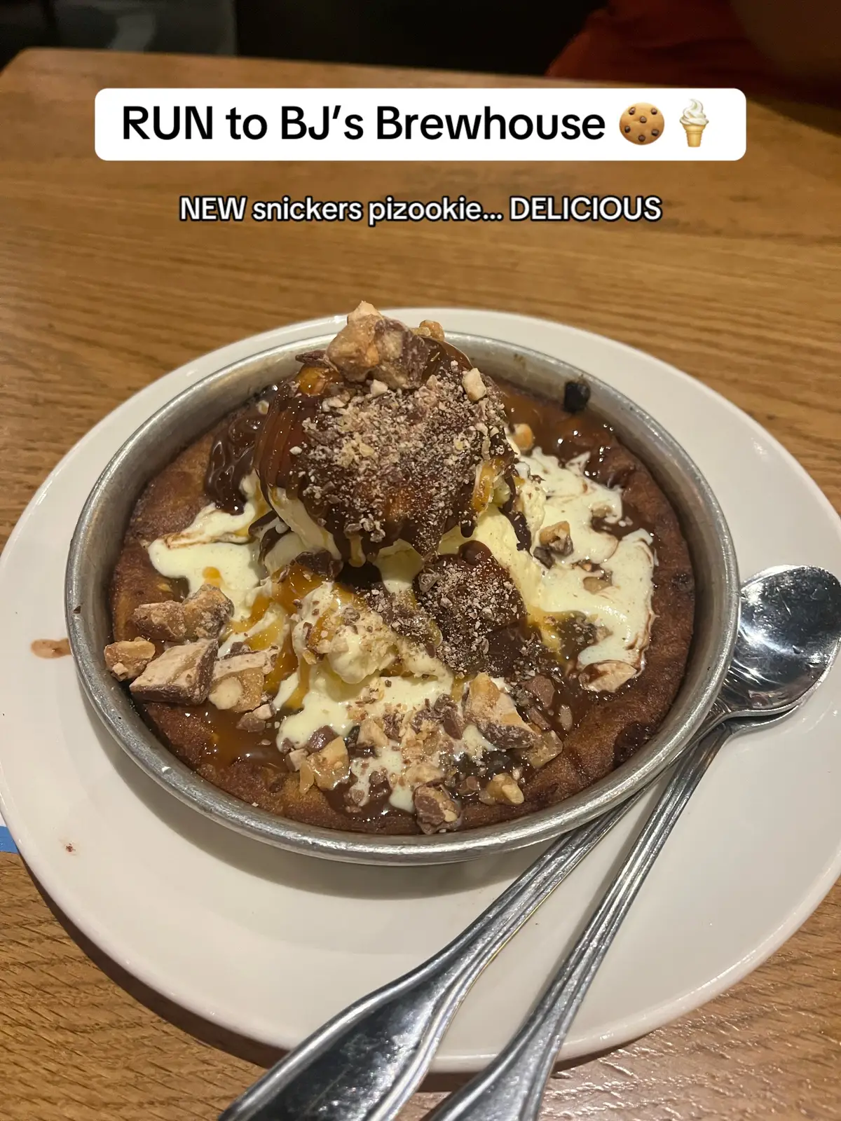 Easily one of the best flavors I’ve tried 🍪🍦🍫 @Krissy D #bjsrestaurant #bjsbrewhouse #pizookie #barandrestaurant #orlandofoodie @bjsrestaurants 