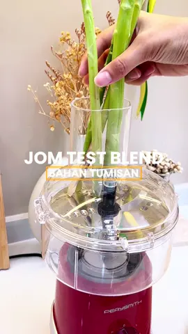 Jom test blend bahan tumisan! #raya #tumisan #blend #fyp 