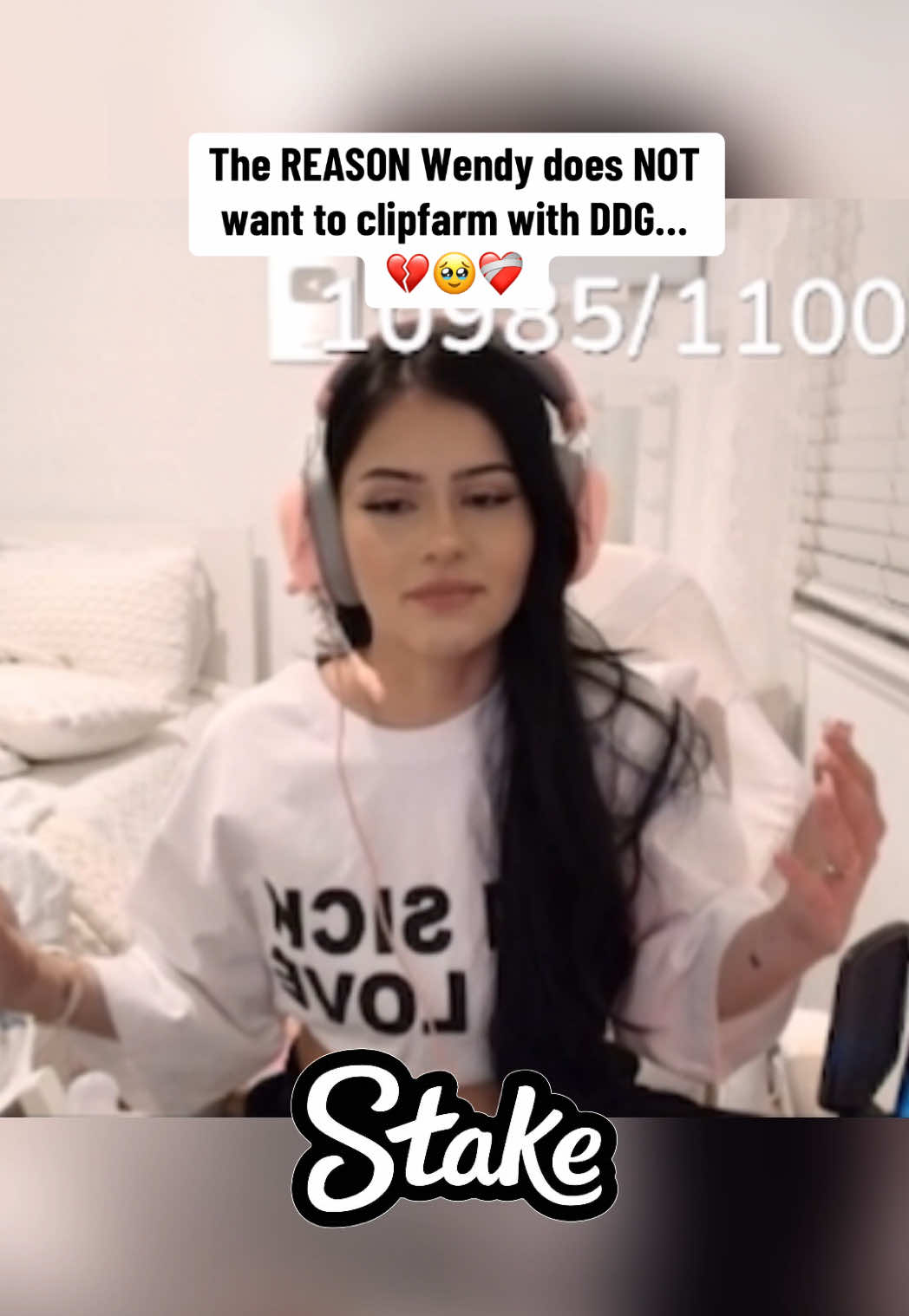 #ddg #wendyortiz #viral #fyp #trending #wendy  The REASON Wendy does NOT want to clipfarm with DDG…💔🥹❤️‍🩹