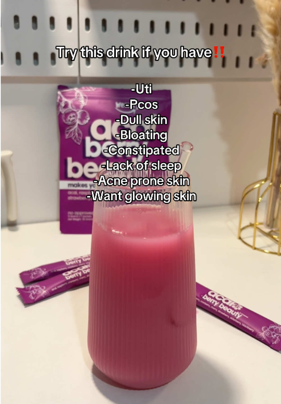 Try this drink if you have… #acaiberry #acaiberryjuicedrink #healthy #healthylifestyle #skinhealth #fyp 
