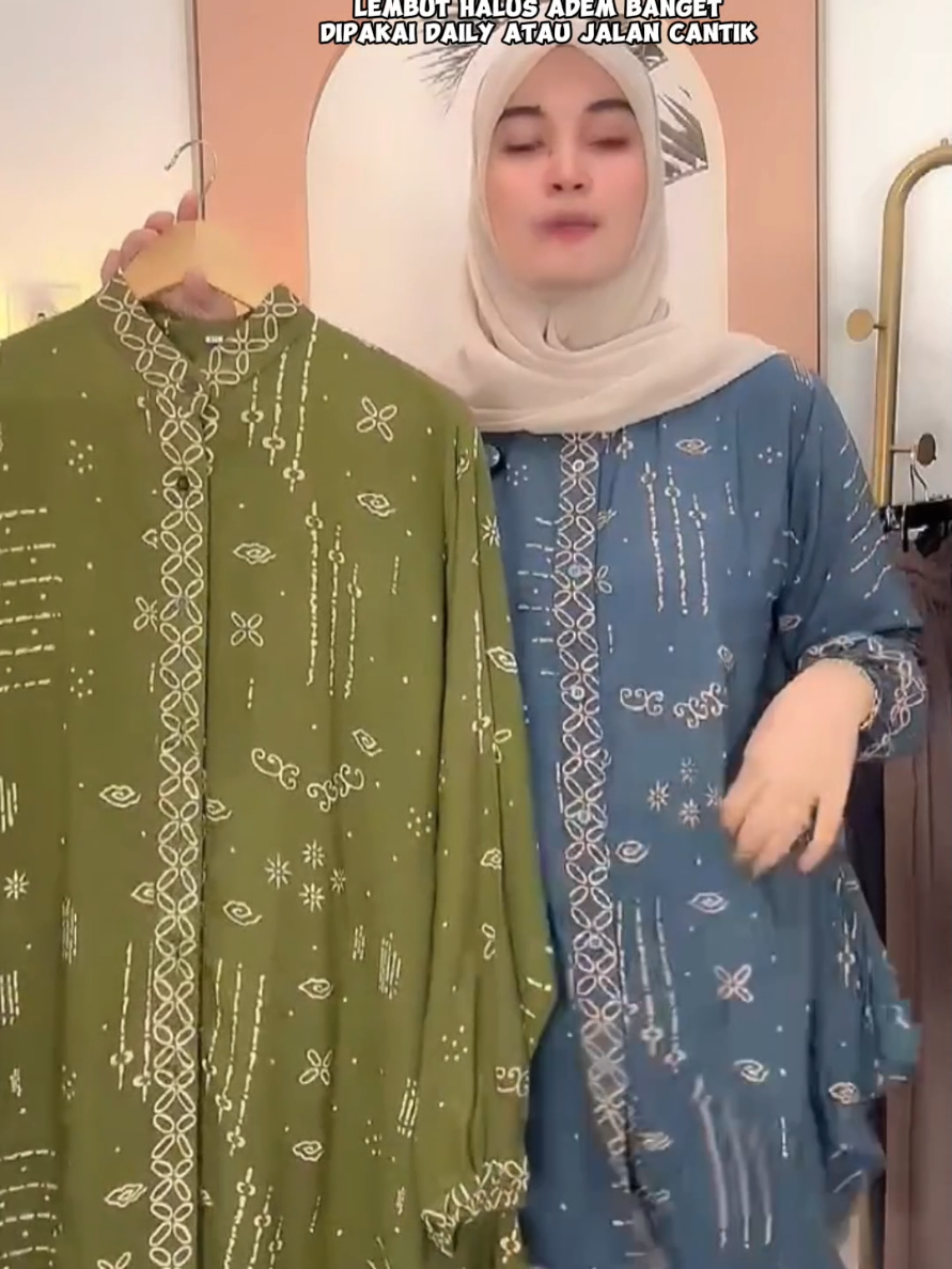 atasan jameela motif cantik bahan rayon premium#atasanwanita #bajuwanita#setelanwanita #kemejawanita #bajuwanitakekinian 