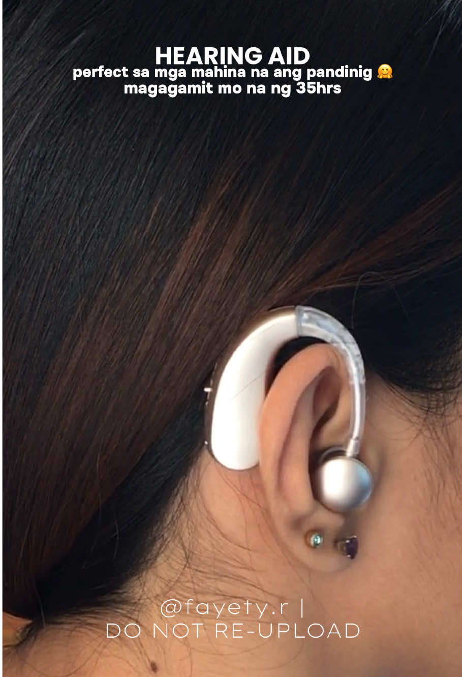 rechargeable hearing aid — perfect sa mga mahina na ang pandinig 🤗 #hearingaid #rechargeablehearingaid #hearingproblems #hearingaidforsenior #hearingamplifiers #trending #fyp 