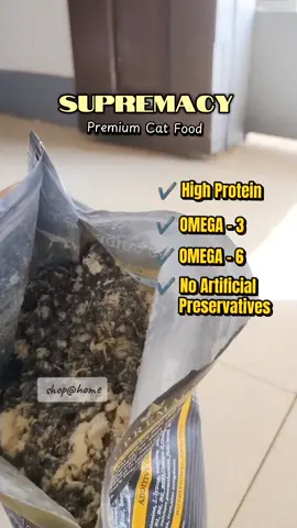 1KG Supremacy Premium Cat Food with Complete & Balance Nutrition for Cats #TiktokSummerNa #PetsOfTikTok #cat #food #fyp #fypviralシ #2025 