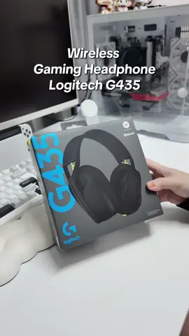 Unboxing my new Logitech G435 wireless gaming headset! Is it worth the hype? Let’s find out! #LogitechG435 #Unboxing #GamingHeadset #TechTok #GamerGear