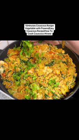 10minutes Couscous Recipe Vegetable with Prawns|Easy Couscous Recipe|How To Cook Couscous  #trend #couscous #salad #couscousrecipe #couscoussalad #vegetable #prawn #shrimp  #10minutes  #viralvideo #trending #quickandeasy #shorts #foryou #foryouシ #fypシ #foryoupageシ #tik_tok #tiktok_india #bdtiktok #bdtiktokofficial #Amazing #alloriginal #ts_jimi17 #cooking #Ramadan #ifter #uk #bangladesh  #couscous_marocain @cznburak @Abir el saghir 
