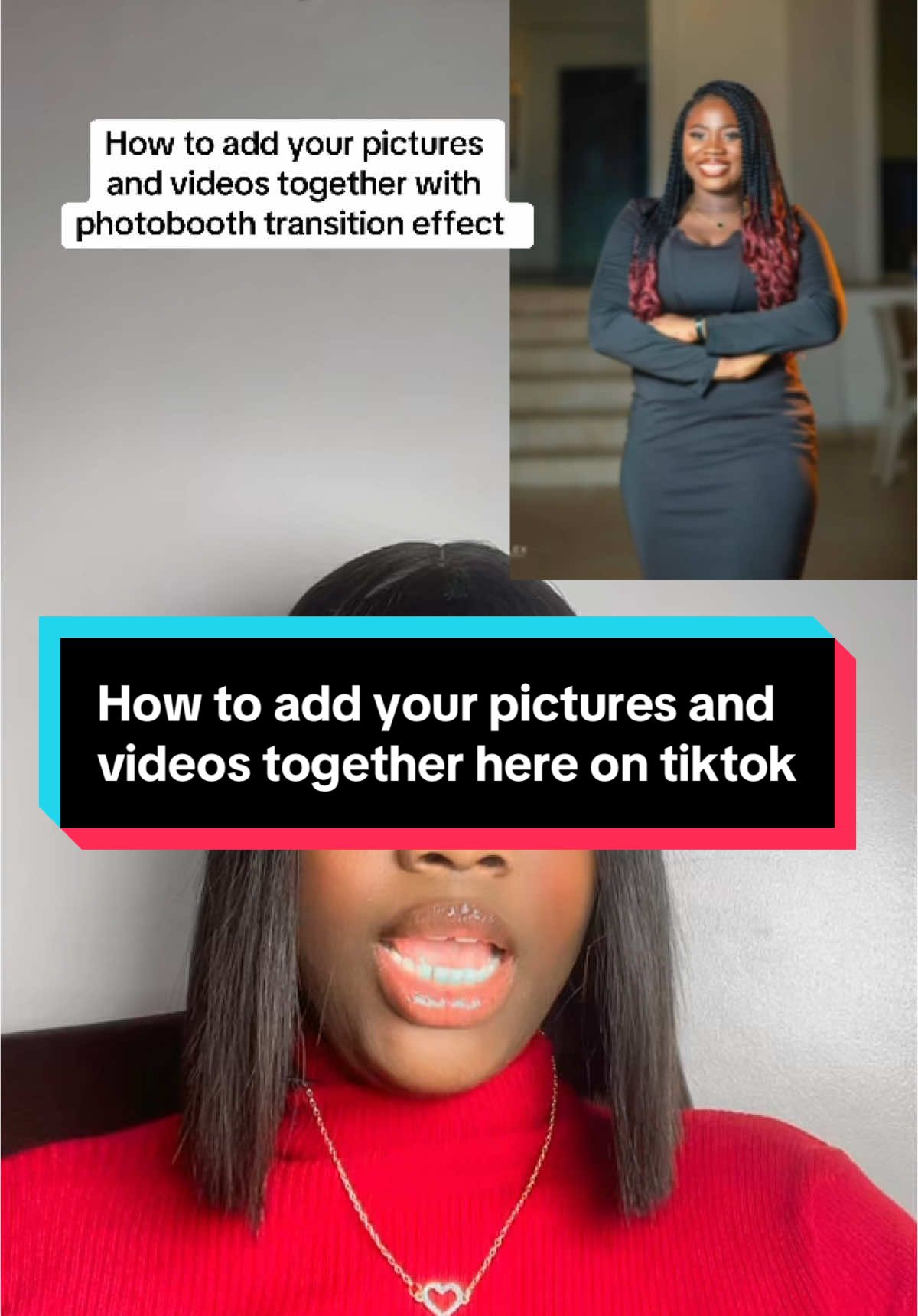 How to add your pictures and videos together here on TikTok #creatortips #tiktoktips #newontiktok #tiktokbeginners #drqueenzoe 