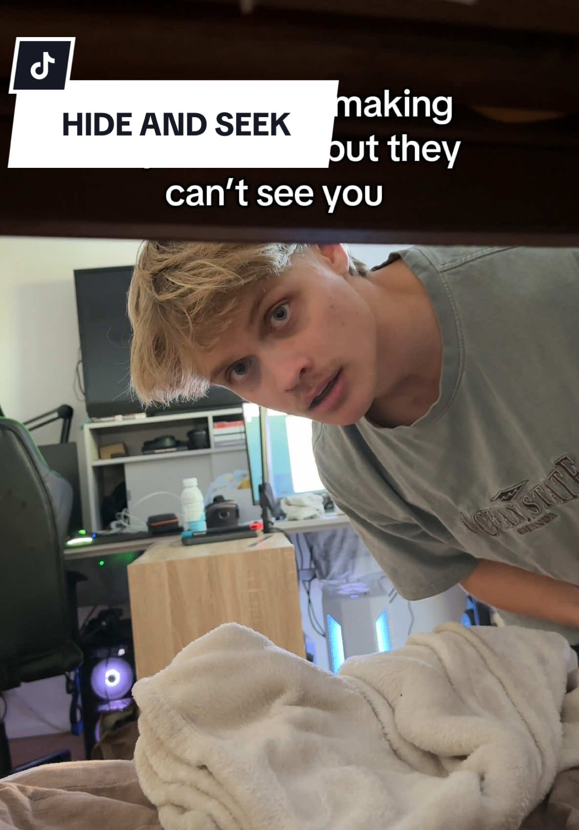 I swear they could see me 😭