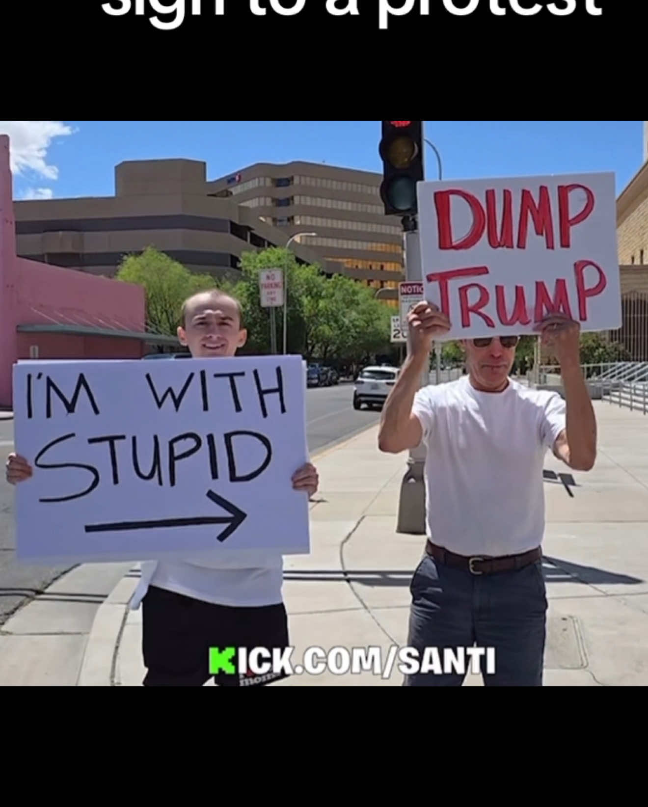 #signs #stupid #protest #protesting #american 
