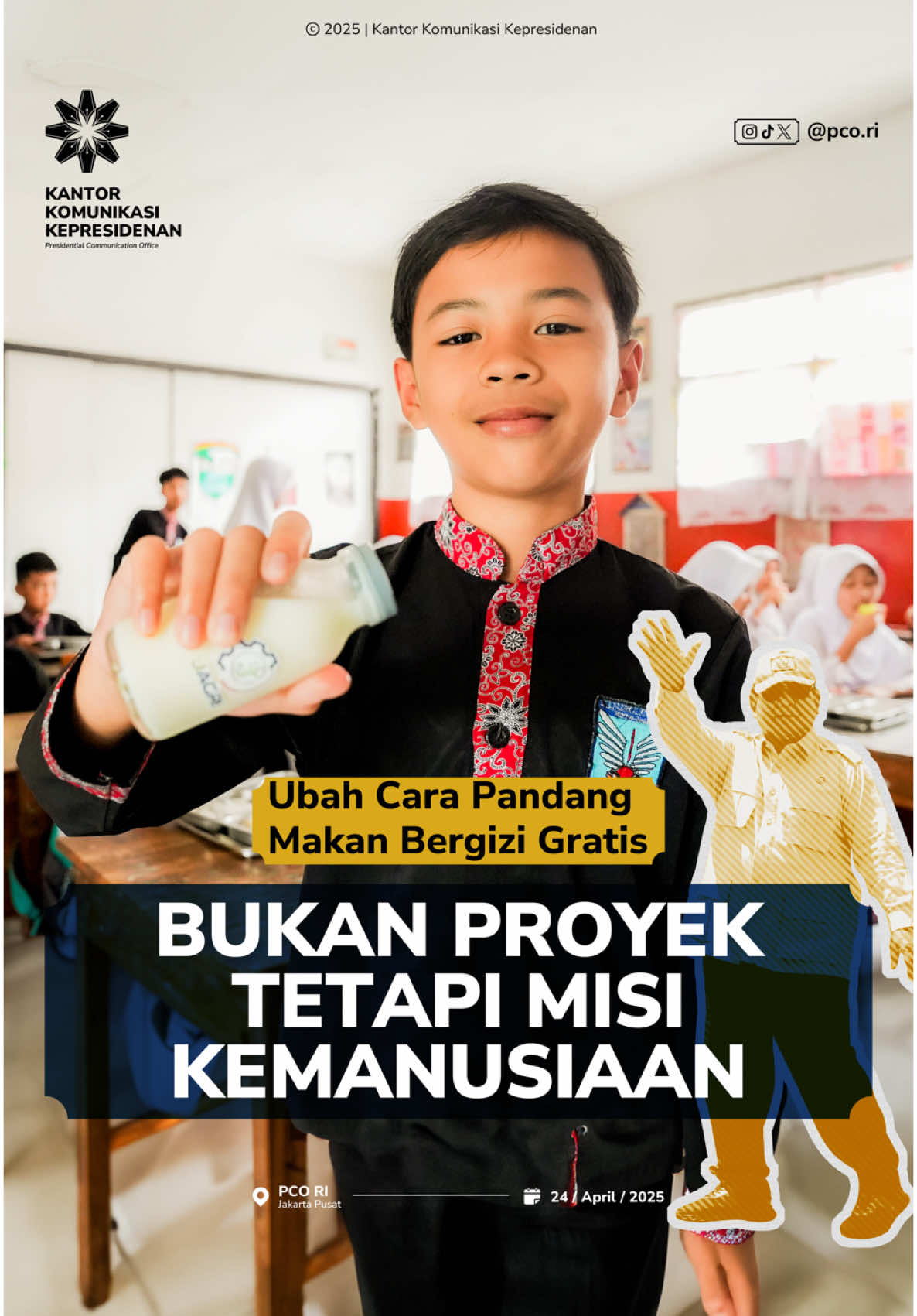 Program Makan Bergizi Gratis (MBG) bukanlah proyek bisnis, melainkan misi kemanusiaan yang dikelola secara ketat dan transparan untuk memberi makan bergizi setiap hari kepada jutaan anak sekolah, balita, dan ibu hamil. Meski sempat dituding hanya mencari untung, faktanya mitra dan yayasan yang tergabung dalam Satuan Pelayanan Pemenuhan Gizi (SPPG) justru menanggung risiko kerugian karena tingginya biaya operasional. Setiap dapur diawasi oleh tim profesional dari Badan Gizi Nasional (BGN), dan seluruh dana dikelola bersama secara aman dan akuntabel. #KantorKomunikasiKepresidenan