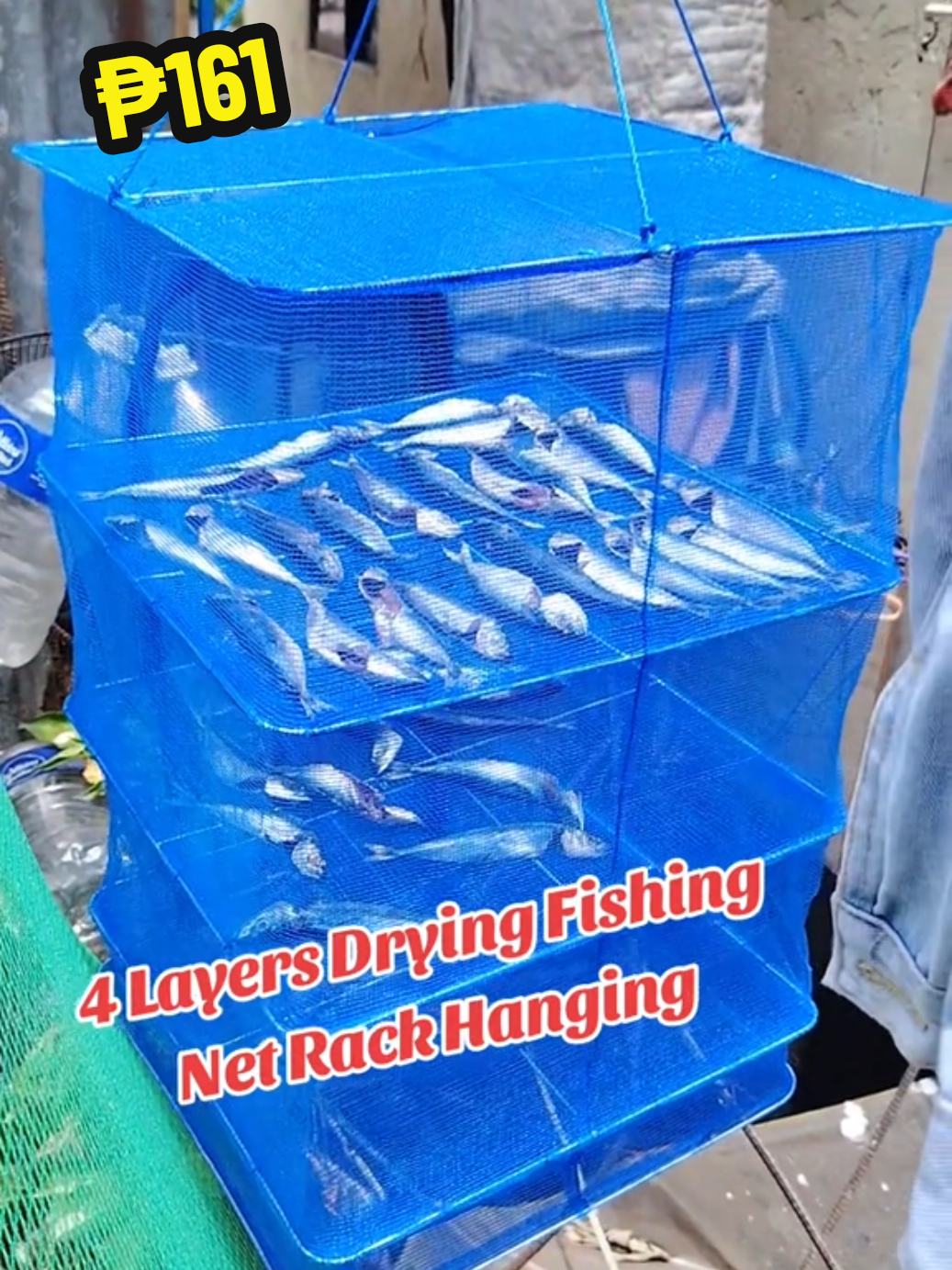 4 Layers Foldable Drying Fishing Net Rack Hanging Vegetable Fish Dryer Hanger Fish Net Accessory Laundry Accessory Laundry #dryingfish #dryingfishnet #dryingfishingnet #fypp #fypp #viralvideo #viraltiktok #tiktokviral #tiktok #tiktokafilliate #afilliate #tiktokshop #viraltiktok #fypp #fypp #viralvideo #viraltiktok #tiktokviral #tiktok #tiktokafilliate 