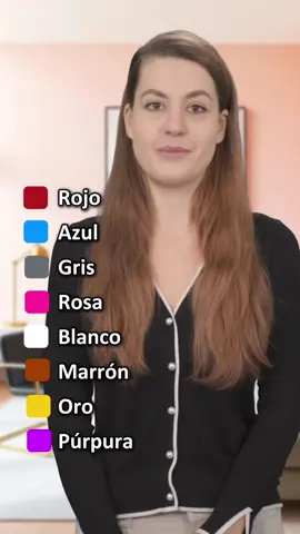 Color in English #inglesfacil #inglesbasico #ingles #learnspanish 