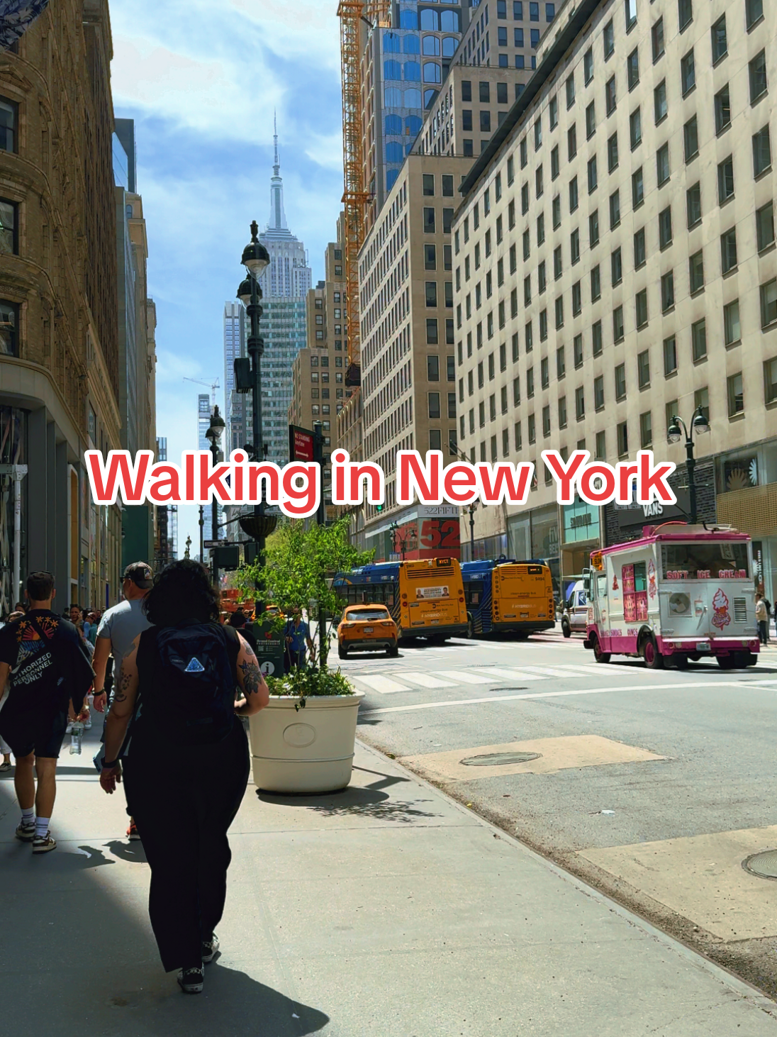 Walking the Streets of New York City | 4K Urban Tour in Manhattan #newyork #newyorktiktok 